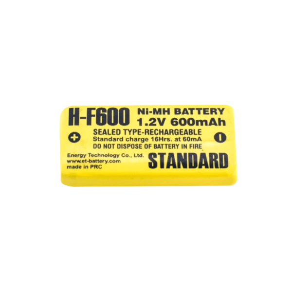 Аккумулятор ET H-F600 6.0*17.0*37.0, 1.2В, 550мАч, Ni-MH