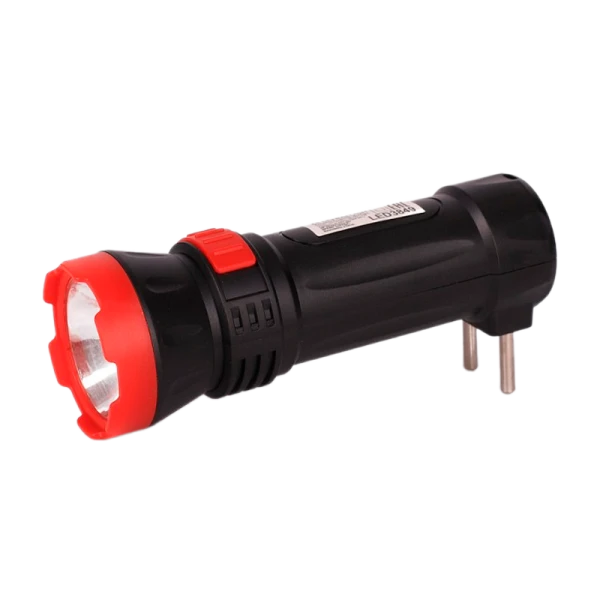 Фонарь туристический Ultraflash LED3849 4W 1LED от аккумулятора IPX4 прямая подзарядка черный желтый