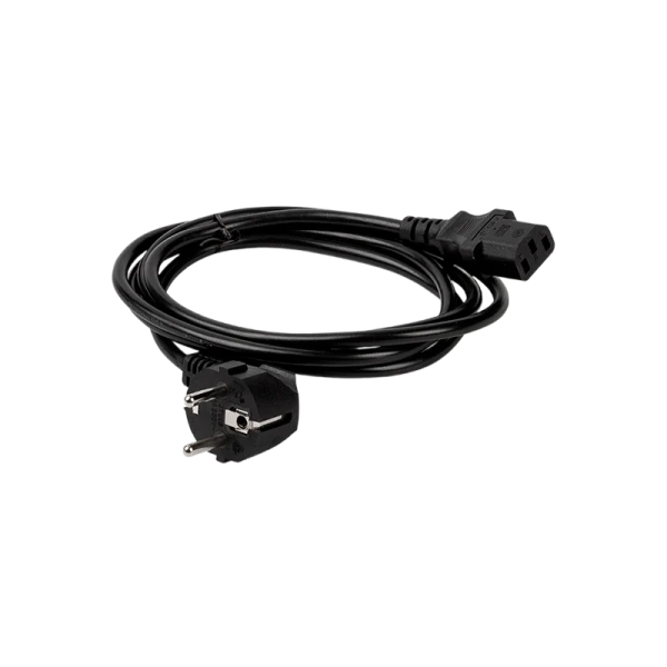 Кабель питания Wize CAC10-EU-C13-5M евровилка-C13 (m) 5.0м черный
