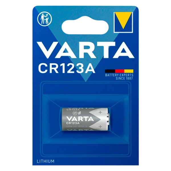 Батарейка Varta Professional CR123A BL1 Lithium 3V (6205) (1/10/100)