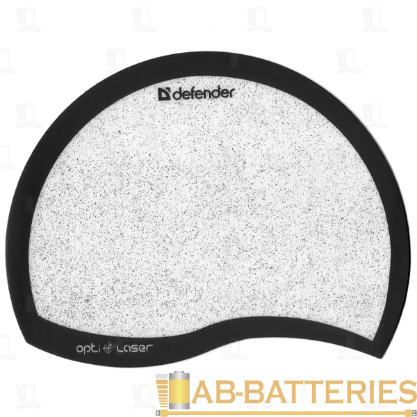 Коврик для мыши Defender Ergo opti-laser 215х165х1.2 мм черный (1/20)