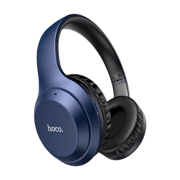 Наушники полноразмерные HOCO W30 bluetooth 5.0 с микр. microSD синий (1/30)