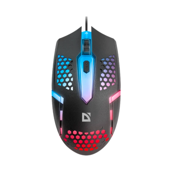 Мышь проводная Defender MM-010 Datum классическая USB черный (1/100)