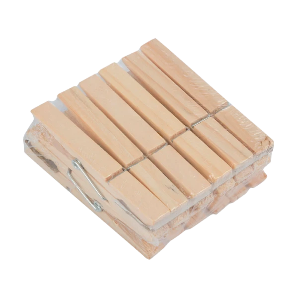 Прищепки хозяйственные Рыжий кот 7см 12шт. (1/12/288)