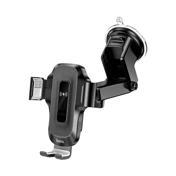 Держатель автомобильный HOCO HW3 присоска черный (1/71)