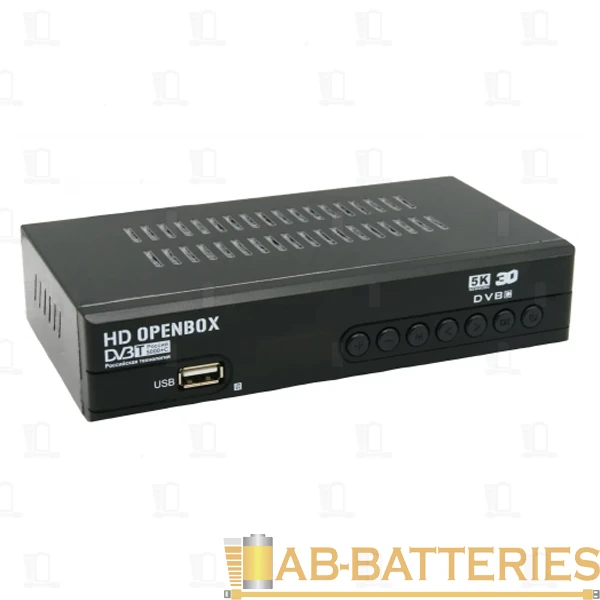 Приставка для цифрового ТВ Openbox M30 DVB-T/T2 металл черный (1/60)