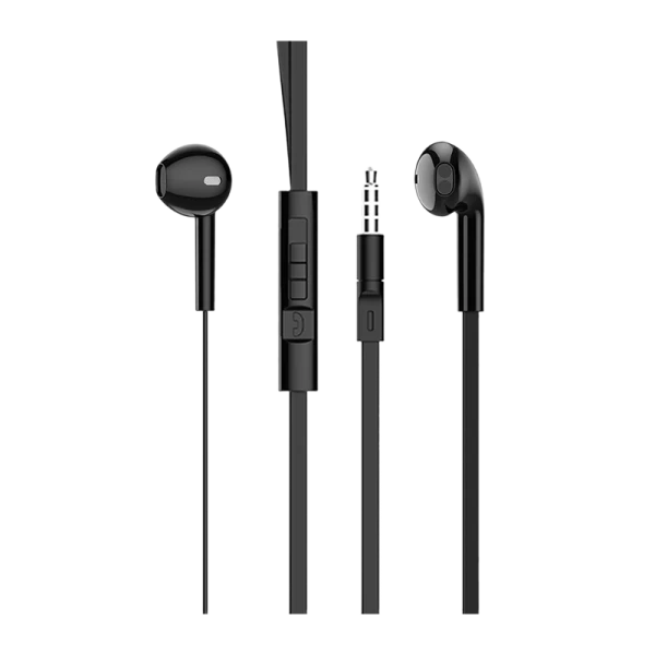 Наушники вставные Borofone BM23 с микр. черный (1/36/144)