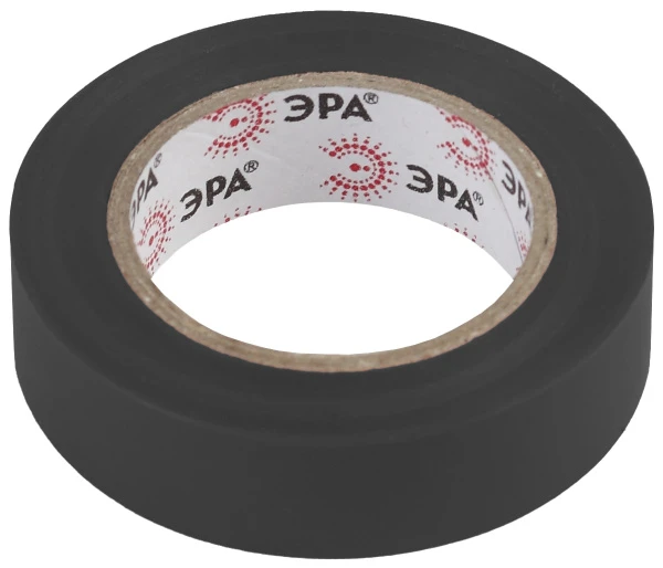 Изолента ЭРА ПВХ 15мм*10м черный (1/10/500)