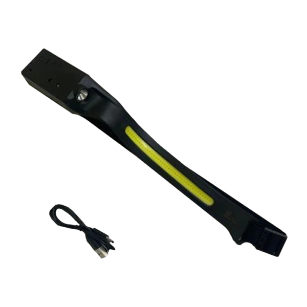 Фонарь налобный Без бренда HYT-5808А от аккумулятора 2 режима черный