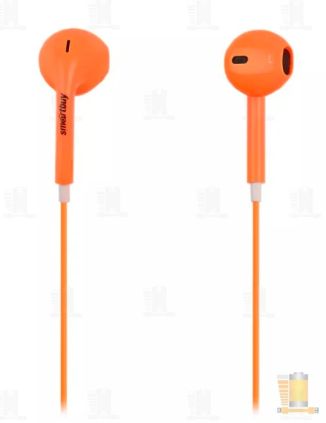 Наушники внутриканальные Smartbuy WOW с микр. оранжевый (1/240)