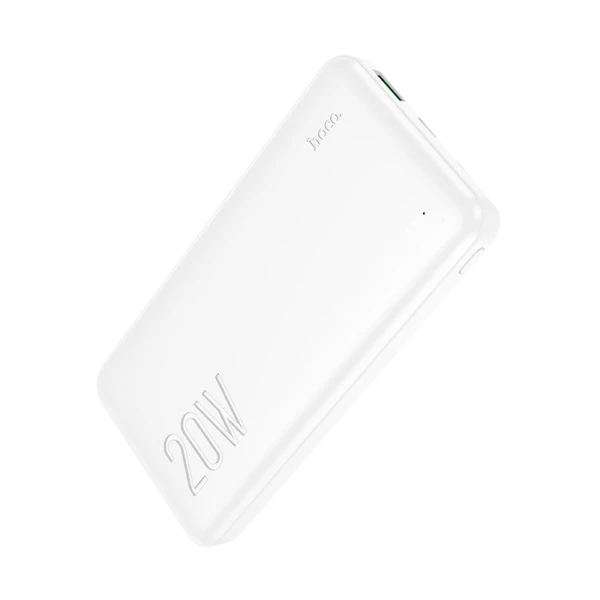 Внешний аккумулятор HOCO J87 10000mAh 20W 1USB/Type-C PD3.0 белый