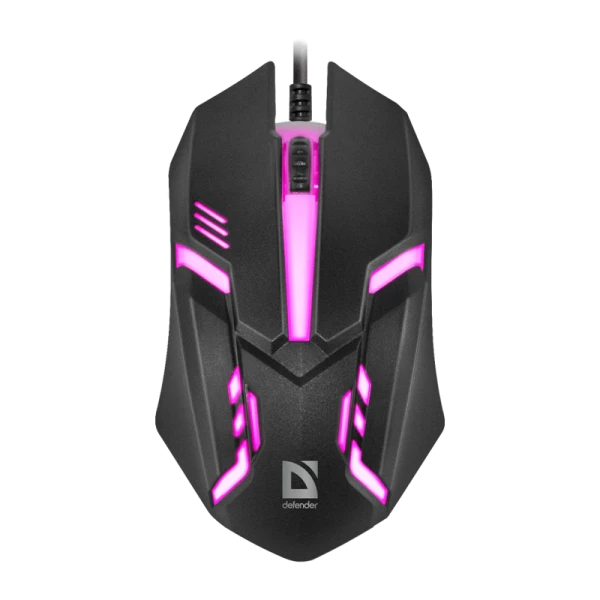 Мышь проводная Defender MB-560L Cyber классическая USB черный (1/40)