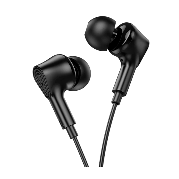 Наушники внутриканальные HOCO M102 с микр. черный (1/31/310)