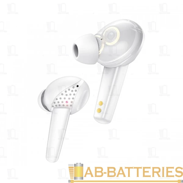 Наушники внутриканальные HOCO ES55 bluetooth 5.0 с микр. белый (1/148)