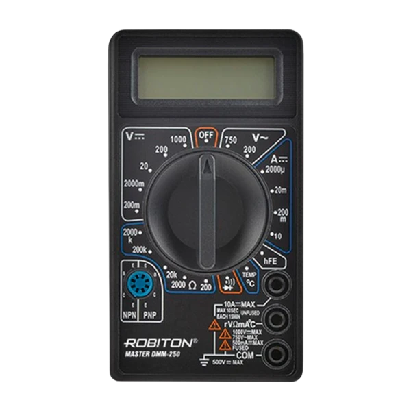 Мультиметр ROBITON MASTER DMM-250 (1/100)