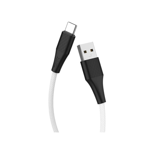 Кабель HOCO X32 USB (m)-Type-C (m) 1.0м 2.0A TPE белый (1/33/330)