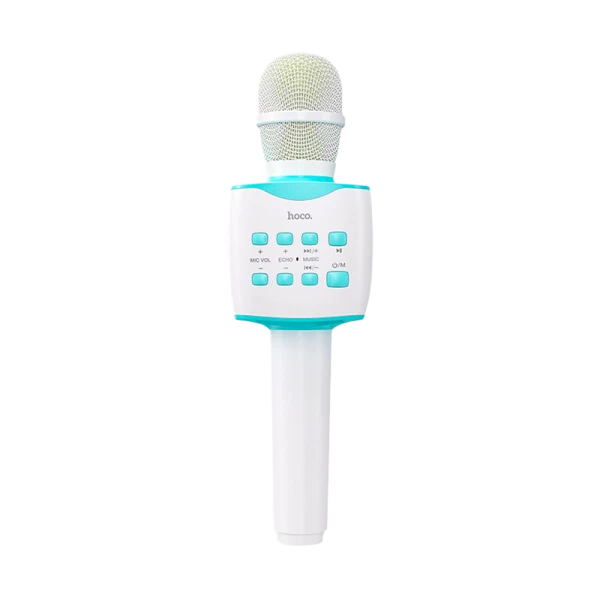 Микрофон HOCO BK5 динамический 72 дБ bluetooth 5.0 microSD голубой (1/30)