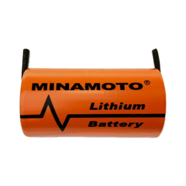 Батарейка Minamoto 26500 Shrink 1 Li-SOCl2 3.7V с выводами (C, tags)