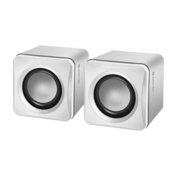 Колонки 2.0 Defender SPK 33 5W Jack 3.5mm белый (1/50)