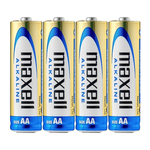 Батарейка Maxell LR6 AA Shrink 4 Alkaline 1.5V (4/40/800)