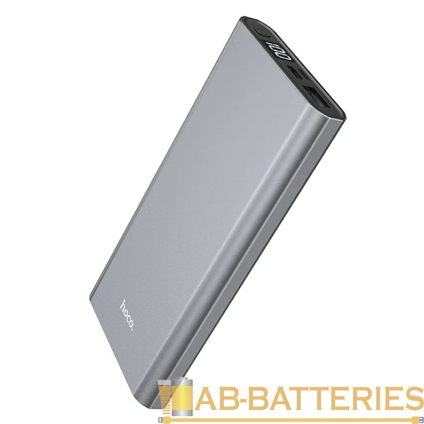Внешний аккумулятор HOCO J68 10000mAh 2.0A 1USB/Type-C серый (1/29)