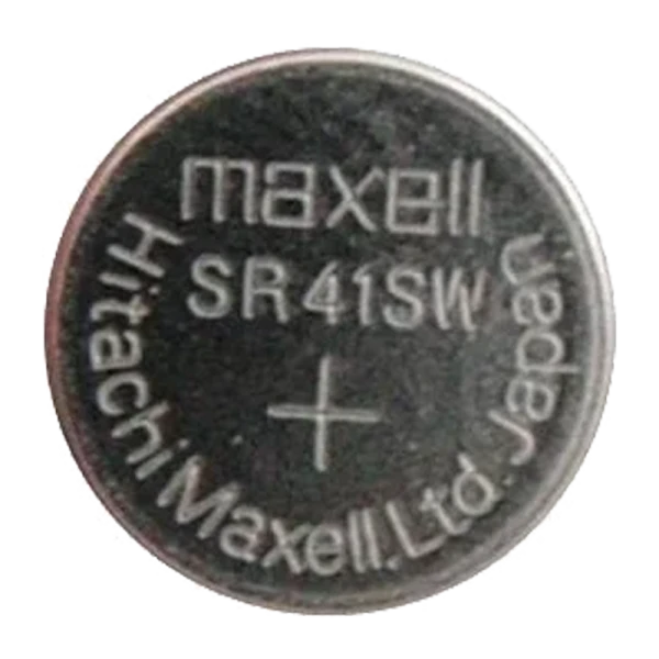 Батарейка Maxell 392 (SR41W) BL1 Silver Oxide 1.55V (1/10/100)