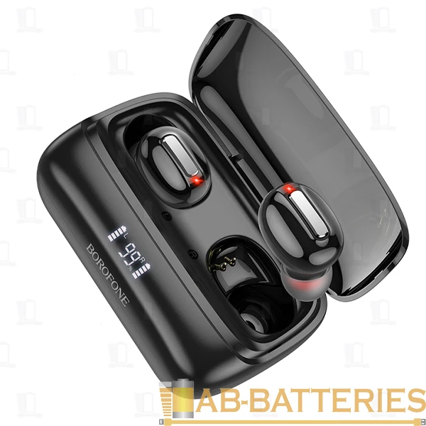 Наушники внутриканальные Borofone BE55 bluetooth 5.0 с микр. черный (1/99)