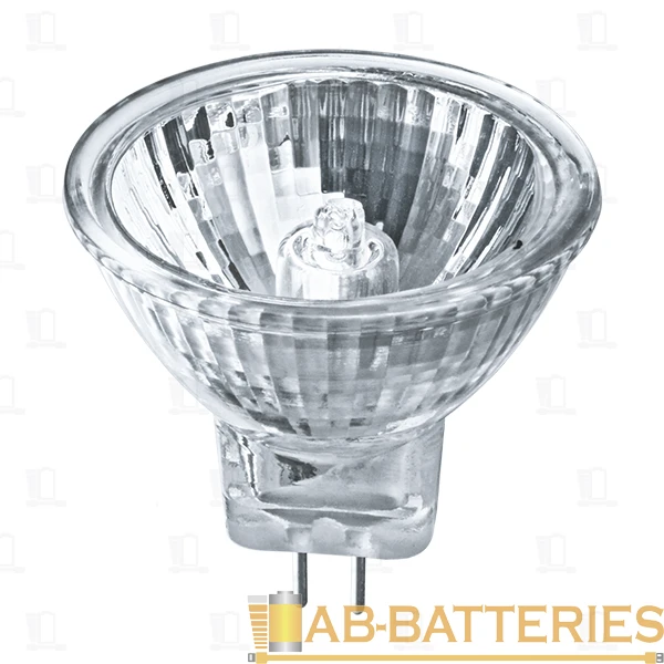 Лампа галогенная Navigator MR11 GU5.3 35W 3000К 12V софит 35мм прозрачная (1/10/200)