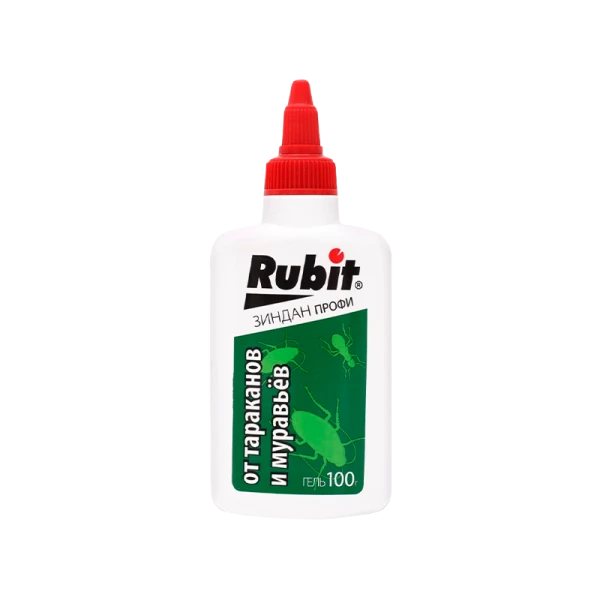 Гель от тараканов и муравьев Рубит Зиндан Профи 100г туба (1/60)
