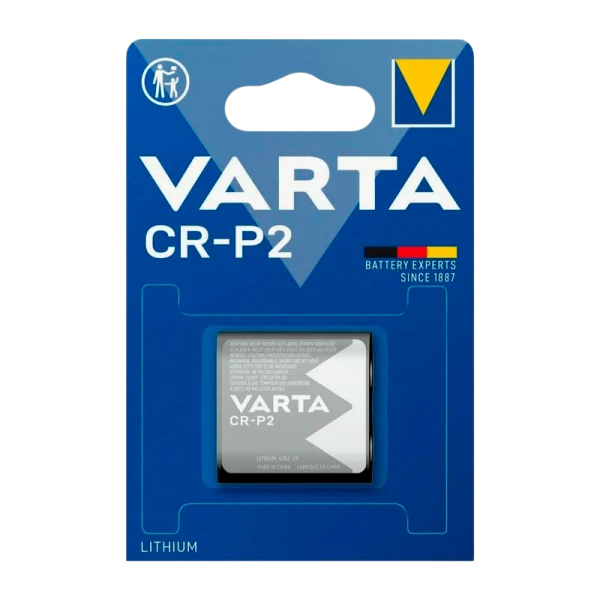Батарейка Varta CR-P2 BL1 Lithium 6V (6204) (1/10/100)