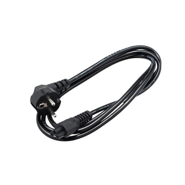 Кабель питания ENERGY POWER (С5) 758 евровилка-C5 (m) 1.5м ПВХ черный (1/200)