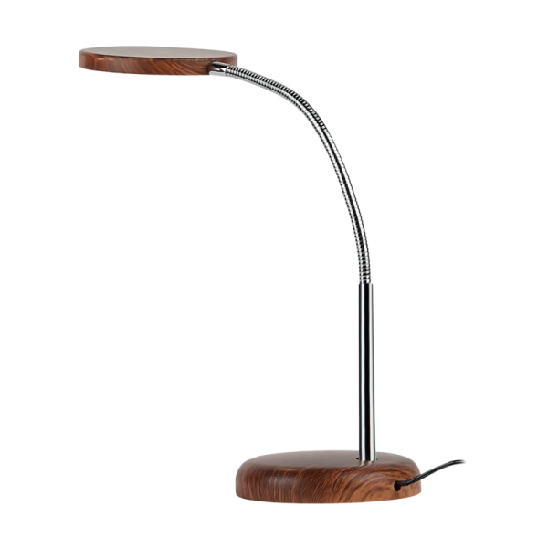 Светильник настольный ЭРА NLED-436 8W 220V IP20 на основании коричневый (1/8)