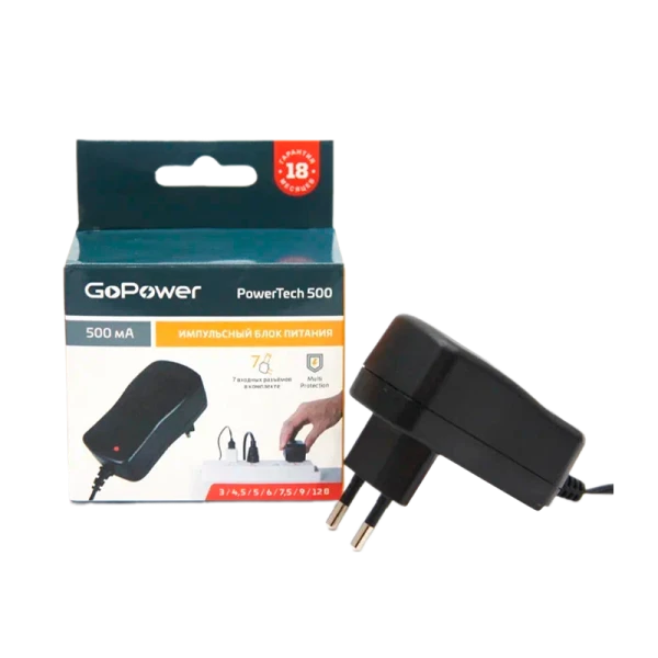 Блок питания GoPower PowerTech 500 универсальн. импульсный (1/100)