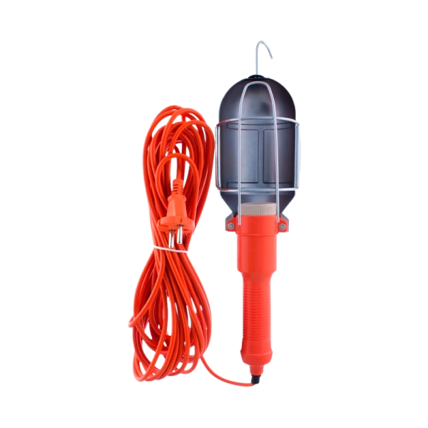 Светильник переносной Старт CLB 101-10M E27 с выключателем оранжевый (1/25)