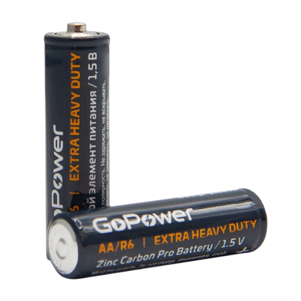 Батарейка GoPower R6 AA BL4 Heavy Duty 1.5V (4/48/576)