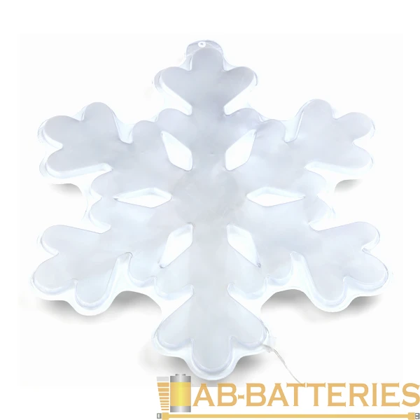 Ночник ЭРА "Снежинка" 48LED 220V белый (1/6/72)