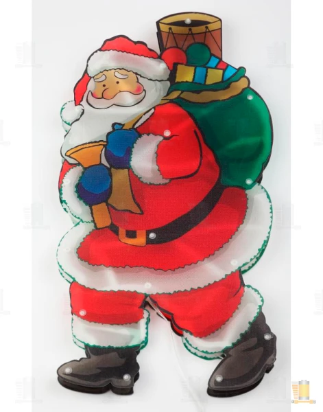 Ночник ЭРА "Дед Мороз" 20LED 220V (1/10/160)