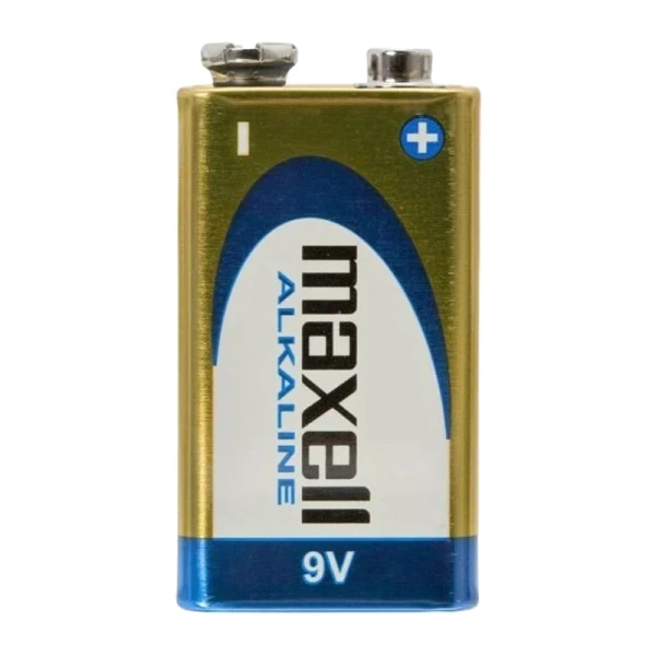 Батарейка Maxell Крона 6LR61 BL1 Alkaline 9V (1/12/60)
