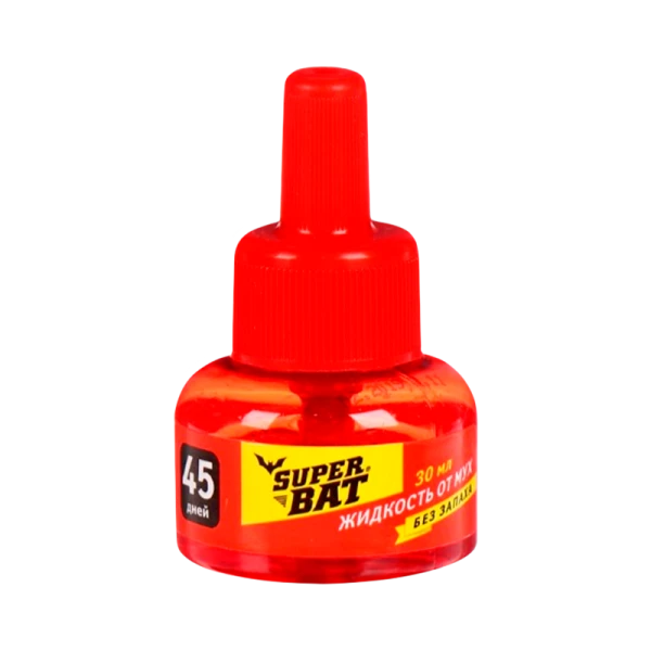 Жидкость от мух SuperBAT 45 дней 30мл (1/24)