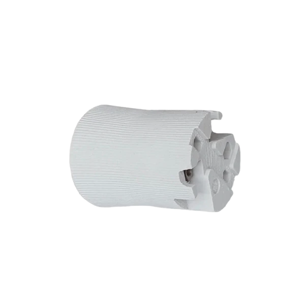 Патрон Прогресс Подвесной / В светильник E40 керамика белый (1/10/100)