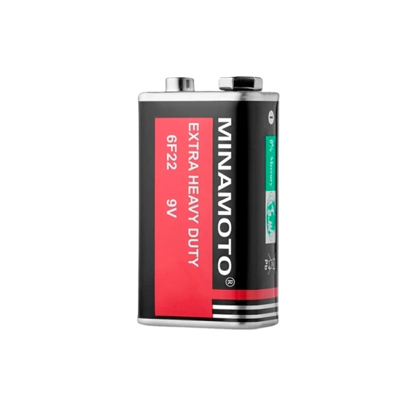 Батарейка Minamoto Крона 6F22 Shrink 1 Heavy Duty 9V (1/10/400)