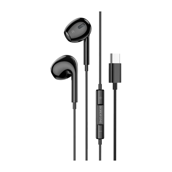 Наушники вставные Borofone BM80 Max с микр. Type-C черный