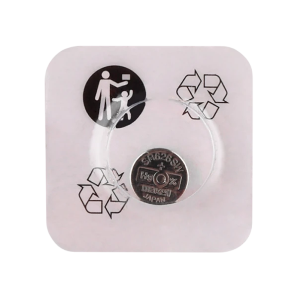 Батарейка Maxell 377 (SR626SW) BL1 Silver Oxide 1.55V 0%Hg (1/10/100)