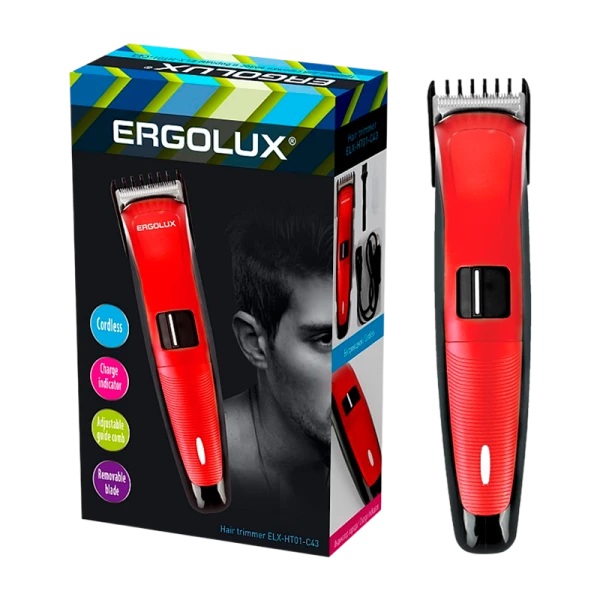 Триммер для волос и бороды Ergolux ELX-HT01-C43