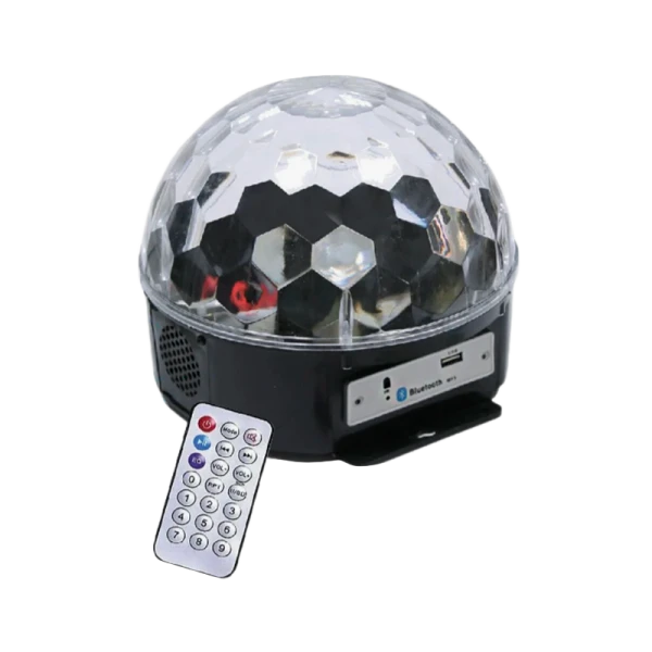 Диско-лампа Космос 5W подставка с Bluetooth колонкой ассорти (1/12)