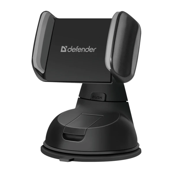 Держатель автомобильный Defender CH-114+ присоска черный (1/100)