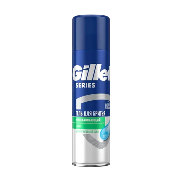 Гель для бритья Gillette Series успокаивающий 200мл (1/6)