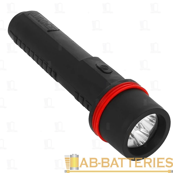 Фонарь туристический Трофи TR3D 0.7W 3LED от батареек серый (1/10/60)