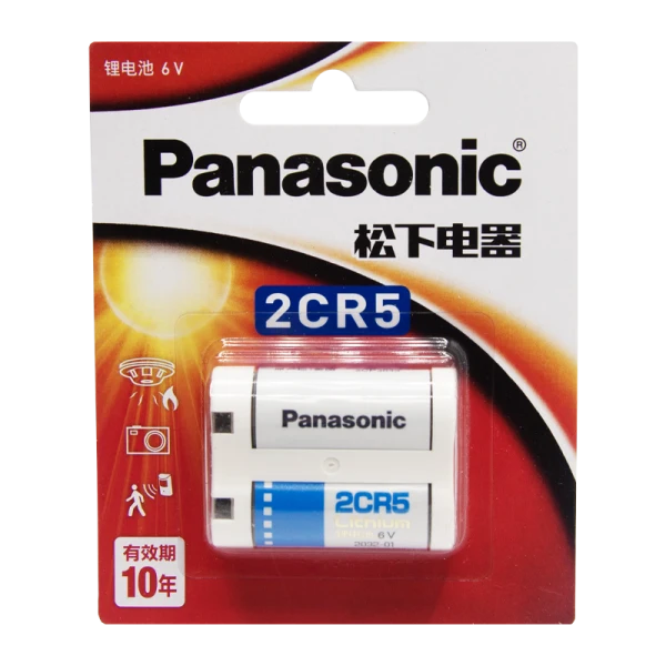 Батарейка Panasonic 2CR5 BL1 Lithium 6V CN (Китай)