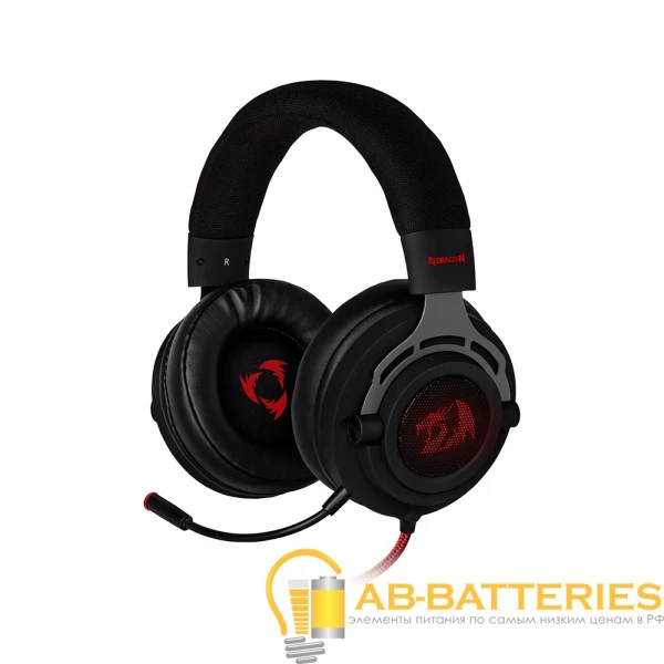 Наушники полноразмерные Redragon Sky bluetooth 4.2 с микр. игровые черный (1/20)
